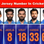 1 to 100 jersey number in cricket India