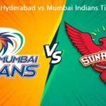 Sunrisers Hyderabad vs Mumbai Indians Timeline