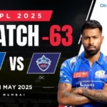 Mumbai Indians vs Delhi Capitals Match Scorecard – IPL 2025