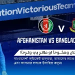 Afghanistan vs Bangladesh 8 Oct 2025