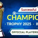 India Squad for Champions Trophy 2025