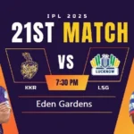 Lucknow Super Giants vs Kolkata Knight Riders Match Scorecard – IPL 2025 2 Lucknow Super Giants vs Kolkata Knight Riders Match Scorecard