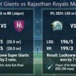 Lucknow Super Giants vs Rajasthan Royals Match Scorecard: IPL Match History 2 Lucknow Super Giants vs Rajasthan Royals Match Scorecard