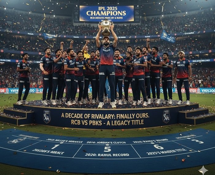 Royal Challengers Bengaluru vs Punjab Kings Timeline – Complete Match History, Highlights & Records 1 Royal Challengers Bengaluru vs Punjab Kings Timeline