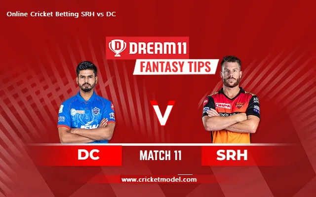 Online Cricket Betting SRH vs DC