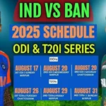 India Tour of Bangladesh 2025