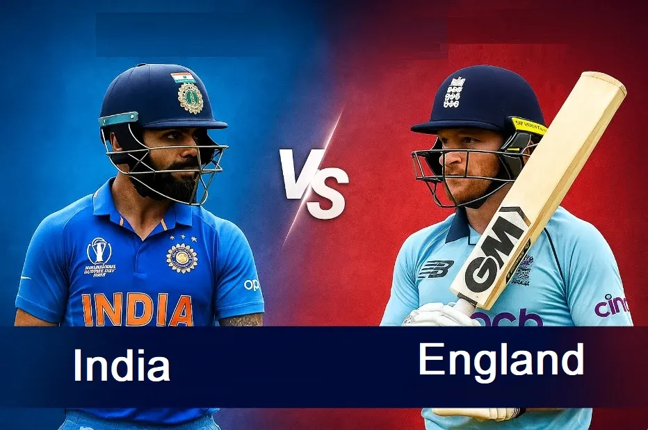 England Cricket Team vs India National Cricket Team Timeline