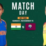 India National Cricket Team vs West Indies Cricket Team Match Scorecard