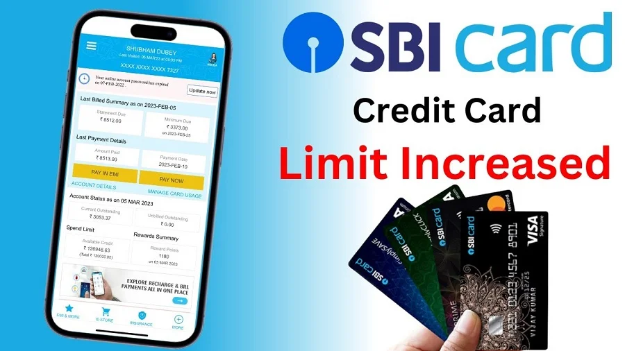 How to Increase SBI Credit Card Limit
