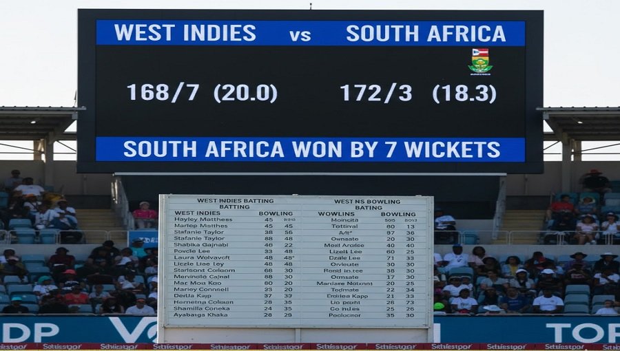 West Indies Women's Cricket Team vs South Africa Women's National Cricket Team Match Scorecard: Full ODI & T20I Results, Stats and Highlights