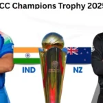 India National Cricket Team vs New Zealand National Cricket Team Match Scorecard