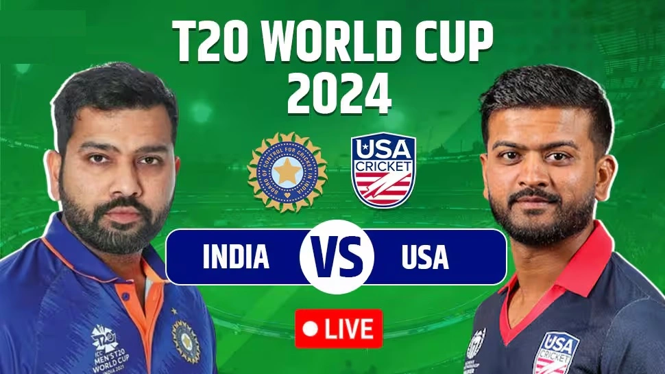 India vs USA Live Score